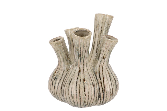 <h4>Aglio Green Active Glaze Vase 20x25cm</h4>