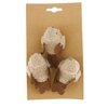 Herfst Deco vogel 8.5*5*4cm