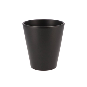 Ceramic Orchid Pot Antraciet Matt 15cm