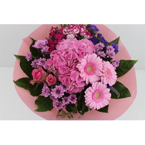 Boeket Hortensia Roze