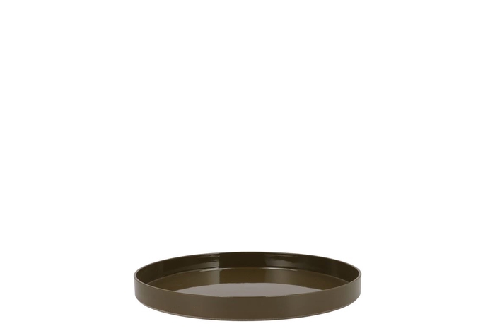 Melamine Olive Tray 22x22x2cm Nm