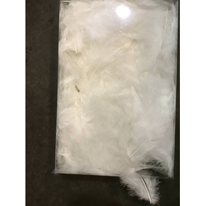 veren 9cm wit 20gr in doosje