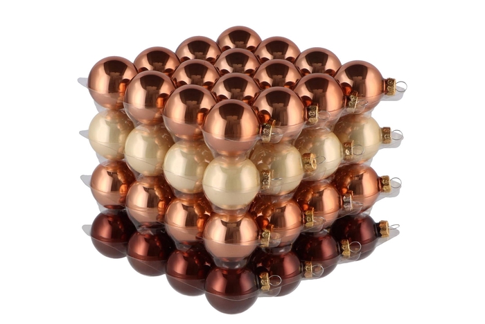 Glass Ball Combi Natural 40mm P/64