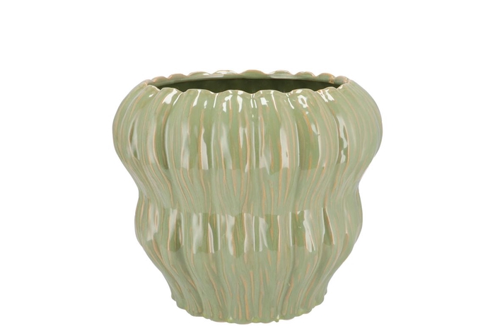 <h4>Lima Pistache Pot Bubble 17x17x14cm</h4>