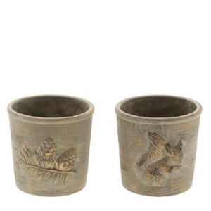 Autumn Minka pot d14.5*13cm