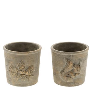 Herfst Minka pot d14.5*13cm