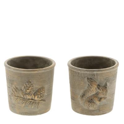 <h4>Autumn Minka pot d14.5*13cm</h4>