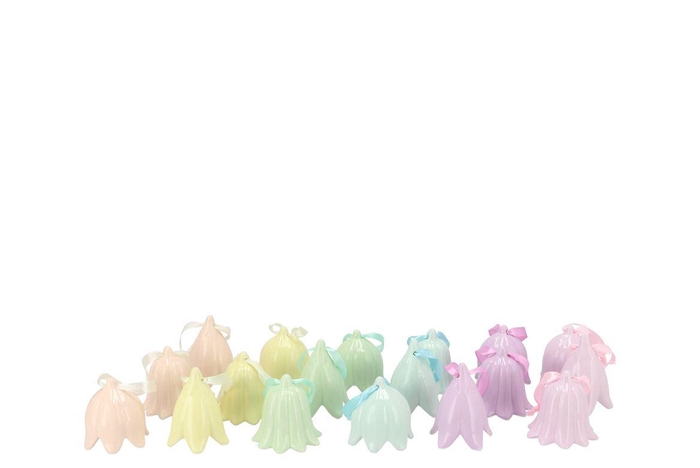 <h4>Easter Fun Hanger Flowerbell Pastel Ass 6x8cm</h4>