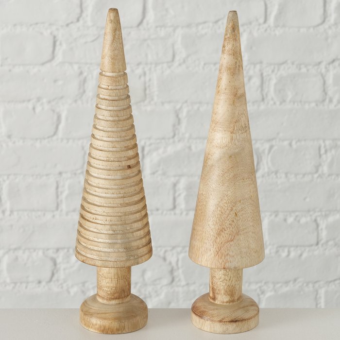 <h4>Decorative object Noares, 2 ass., Christmas tree, with stand, H 30 cm, 4020607941106, 2015556</h4>