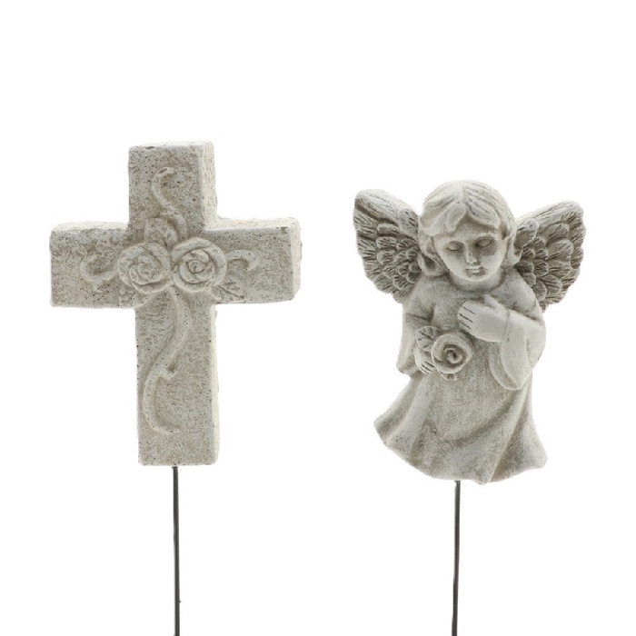 <h4>Allerheiligen 20cm Kruis/engel 7cm</h4>