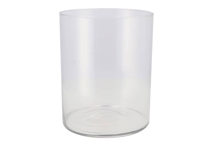 Glass Cylinder Silo 20x25cm
