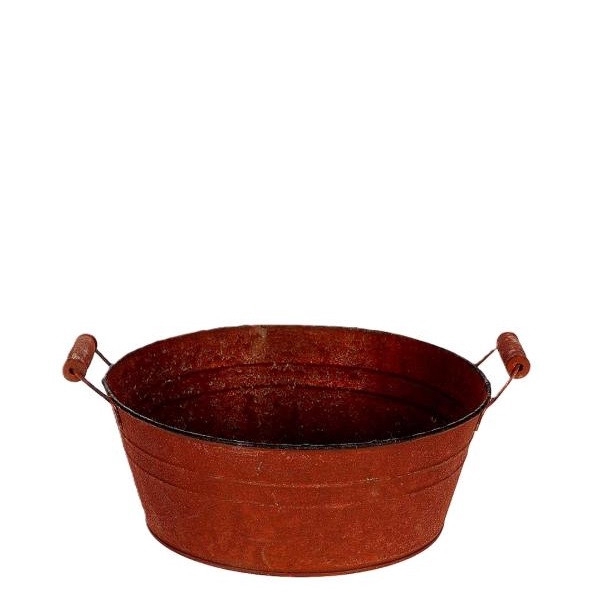 Zinc Evan tray d24.5*8.5cm