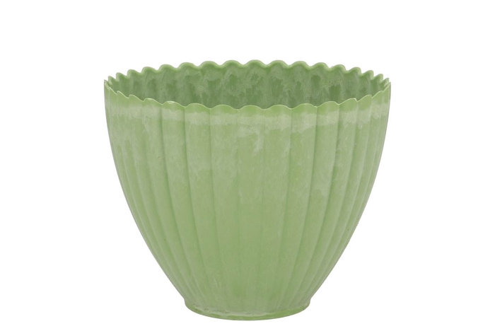 <h4>Melamine Lisa Pistache Pot 13x10x12cm</h4>