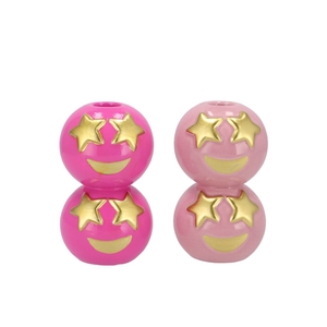 Smiley Jolly Fuchsia Candle H Bulb 7x12cm