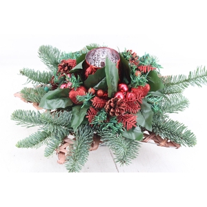 arr5 Kerst VV - Zink potje Ster red