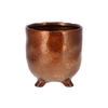 St Tropez Matt Copper Pot 14x15cm