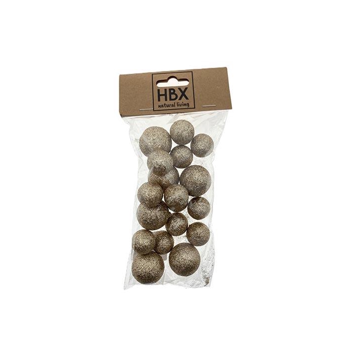 <h4>Ball With Glitter 18pcs D2</h4>
