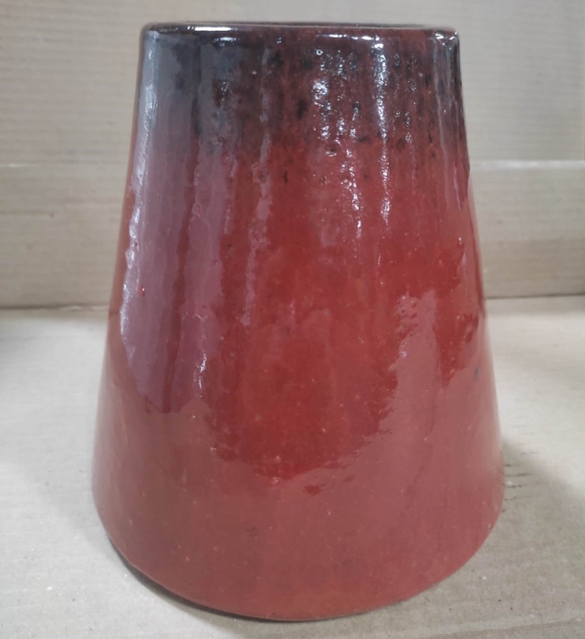 <h4>CACHEPOT PARIS 1 VERMELHO TULIPA (PAR01VT) 006460</h4>