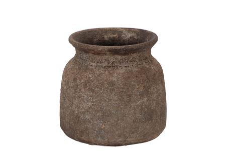 <h4>Bali Indonesian Grey Jug 17x16cm</h4>