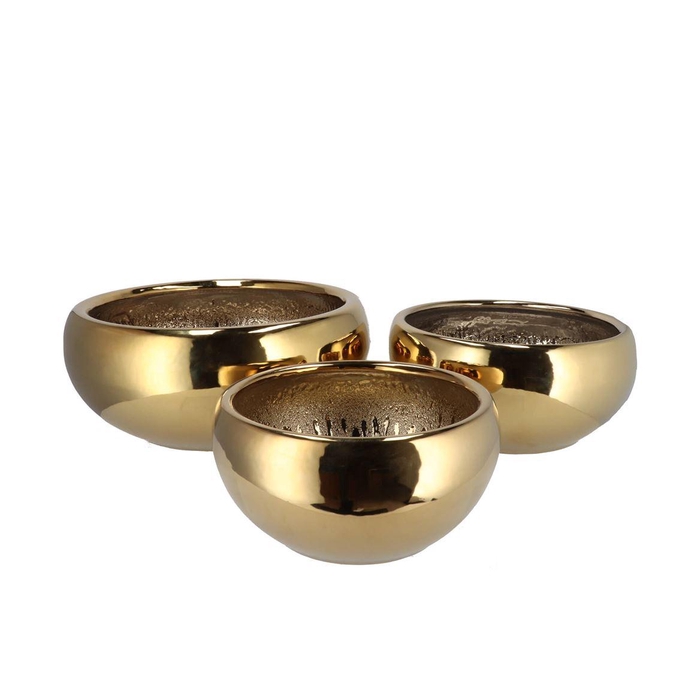 <h4>Harper Gold Pot Round S/3 43x18/33x17/27x15cm</h4>