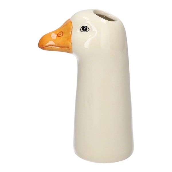 <h4>Vase Goose 6x4x10 white</h4>