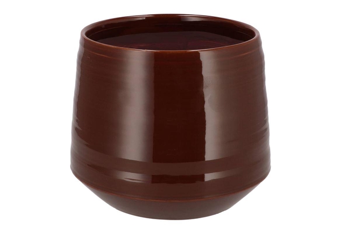 <h4>Micco Dark Brown Pot 21x21x18cm</h4>