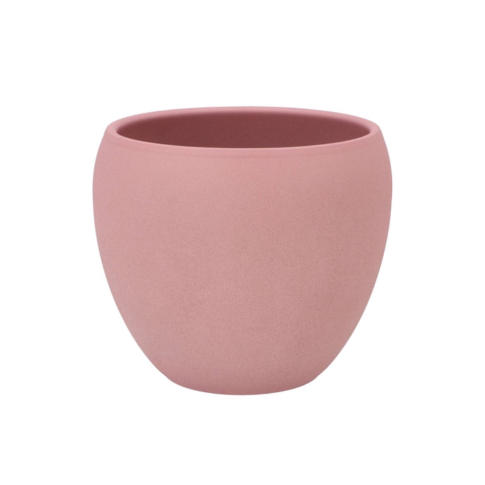 <h4>Vinci Pink Flower Pot 22x19cm</h4>