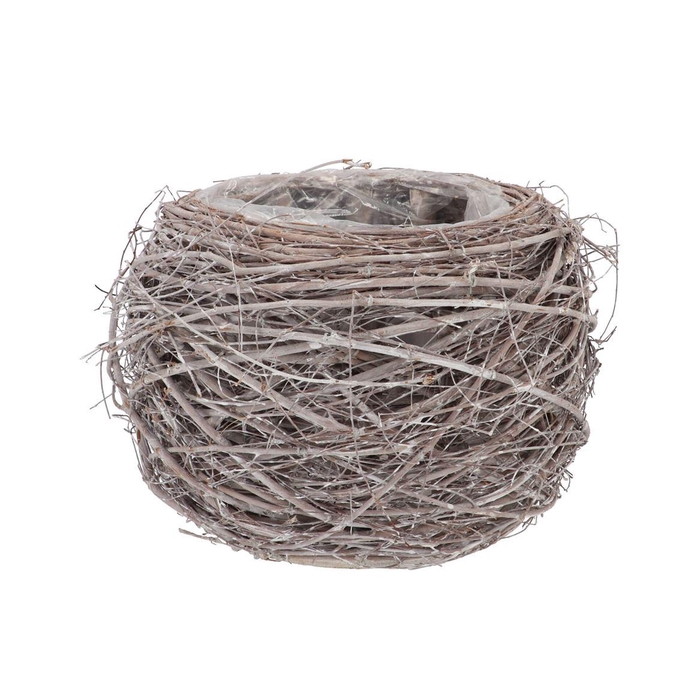 <h4>Nature Planter Elm Branch White 20x18cm</h4>