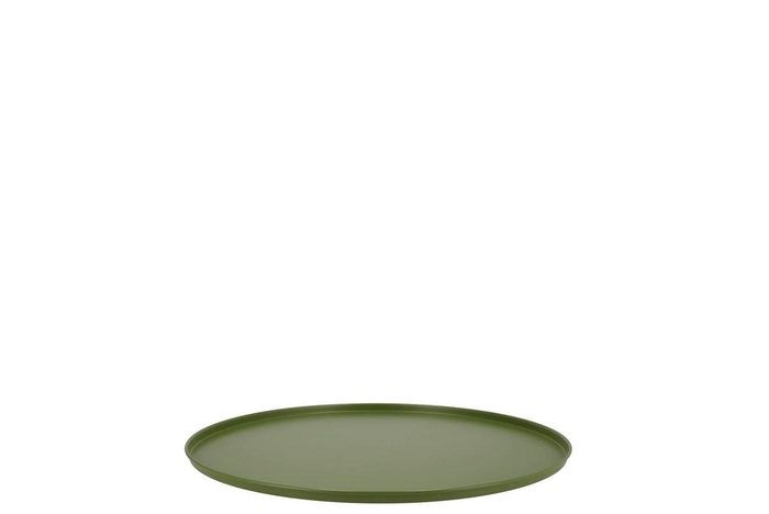 <h4>Coaster Majestic Olive Tray Metal 26x2cm</h4>
