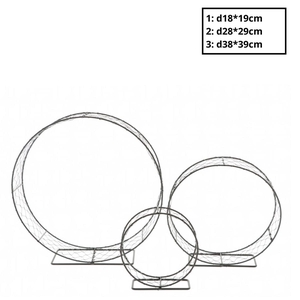Decoration Standaard ring S/3 38*39cm