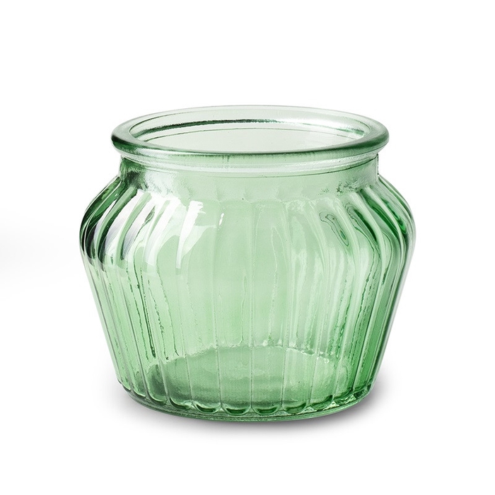 <h4>Glass Yael pot d17*14cm</h4>