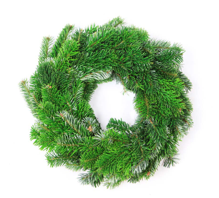 <h4>KRANS NORDMANN ROND 25 CM</h4>