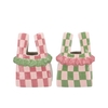 Yfke Summer Pink/green Vase Bag Ass 14x9x19cm Nm