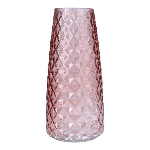 <h4>Vase Gemma diamond d6.5\\10xh21 old pink</h4>