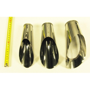 scoops with sieve, 180mm., 3 pcs per set