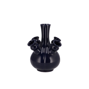 Rotterdam Blue Vase Tulip 17x17x17cm