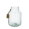 Glass eco vase gigi d08 5/14 20cm