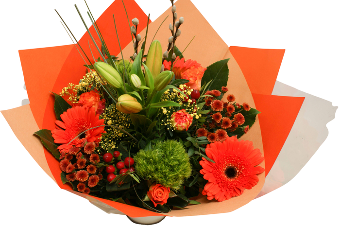 <h4>Boeket bamboo bont papieren hoes</h4>