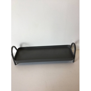 metal frame rack dark grey 41cm