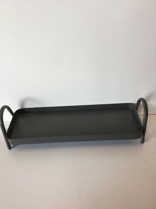 metal frame rack dark grey 41cm