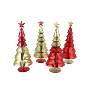 Glam Wild Red Mix Xmas Tree Iron Ass 16x16x40cm