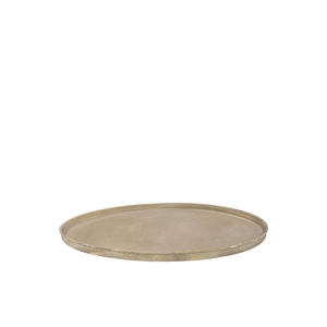 Coaster Cozy Gold Matt Tray Metal 37x2cm