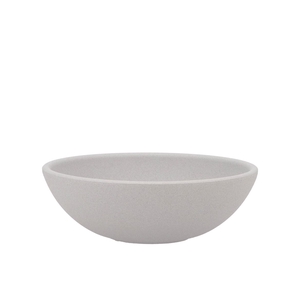 Vinci Matt Grey Bowl Low 20x7cm