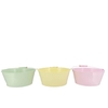 Zinc Dreamy Pastel Mix Basic Bowl Ass 34x14x30cm