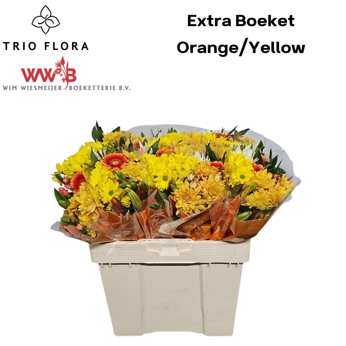<h4>Boeket Extra Orange/Yellow</h4>
