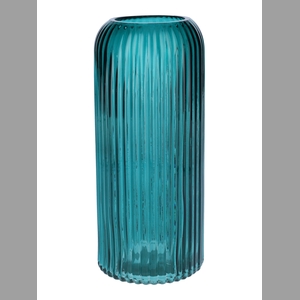 DF02-664550700 - Vase Nora d6/8.7xh20 petrol transparent