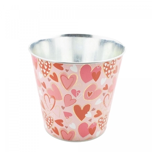 Valentine Zinc Alove pot d16*16cm