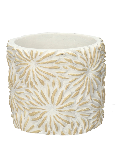<h4>DF03-741272025 - Pot Filora d11.5xh10 cream</h4>