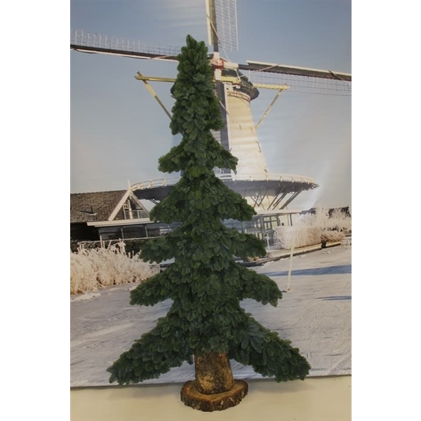 <h4>2D cartoon bomen 2 zijdig op voet Nobilis 240cm</h4>