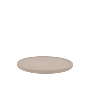 Porto Cozy Sand Plate 25x25x2cm